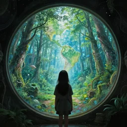 And then I saw the world... through the looking glass.