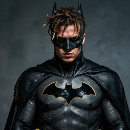 juice wrld as batman very detailed 4k quality super realistic