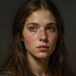 pocahontas, concept art, detailed face, fantasy, highly detailed, cinematic lighting, digital art painting by greg rutkowski