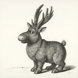 painting by Harald Wiberg, Tomten, Viktor Rydberg, lithography, black and white