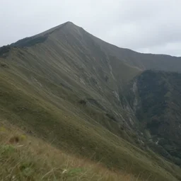 ultra realistic mountain, shaky camera shot