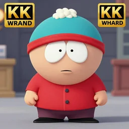 Eric Cartman from south park photorealistic, 4k award winning photography