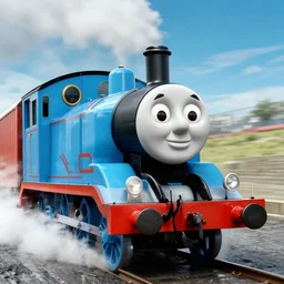 thomas the tank engine by michael bay, movie poster