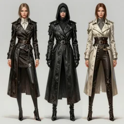 detailed illustrations fashion from dishonored 2, artstation, painting by gaston bussiere and fenhua zhong and ruan jia and conrad roset and alphonse mucha and bouguereau,