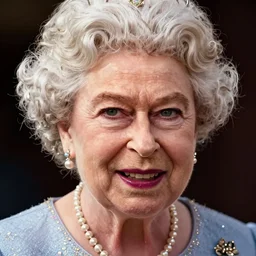 queen elizabeth portrait ahegao face glossy glare glitter saliva by wlop and artgerm, artstation trending