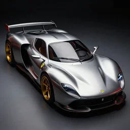 a retro futuristic ferrari p 4 concept, highly detailed, intricate, dramatic lighting, feng zhu, award - winning car magazine photography