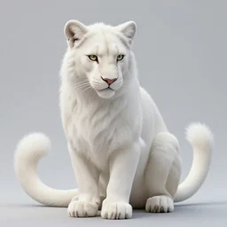 award winning beautiful portrait commission of a male furry anthro albino mountain lion fursona with a tail and a cute beautiful attractive detailed furry face wearing stylish black and gold cyberpunk clothes in a cyberpunk city at night while it rains. Character design by charlie bowater, ross tran, artgerm, and makoto shinkai, detailed, inked, western comic book art