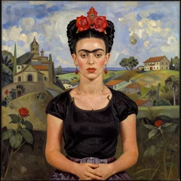 an artwork by frida kahlo