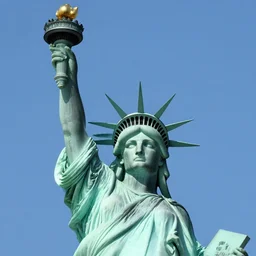 Walter White as the Statue of Liberty