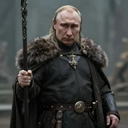 putin as an orc from lord of the rings