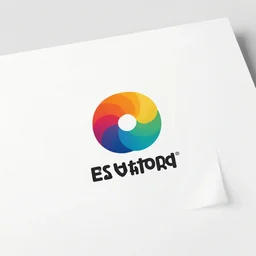 logo design, printery, colorful, modern, minimalistic, brand