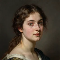 Female Portrait, by William-Adolphe Bouguereau.