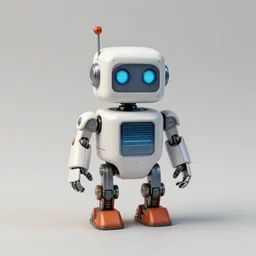small robot very art very good