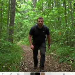 Trail cam footage of Ricky Berwick
