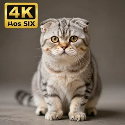8K UHD kitten with floppy ears, animal portrait photo, 105 mm lens, medium full shot