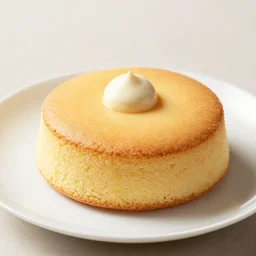 A delicious plate of angel food cake, food photography, Michelin Star