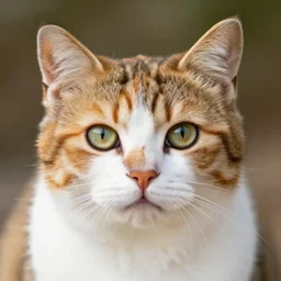 cute kitty cat furry calico juggalo guy fuzzy ears eyes nose portrait leonine