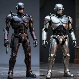 the terminator t - 1 0 0 0 versus robocop.