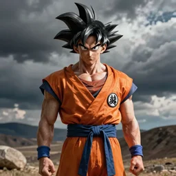 bob odenkirk as goku by Akira Toriyama