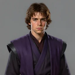 portrait of a man by greg rutkowski, young jedi kinght that looks like john boyega, wearing purple and black robes, star wars expanded universe, he is about 3 0 years old, highly detailed portrait, digital painting, artstation, concept art, smooth, sharp foccus ilustration, artstation hq