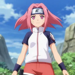 Teen Sakura from Naruto  in  Sword Art Online Movie Adaptation