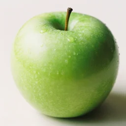 a beautiful photo of a green apple, Kodak Ektar 100