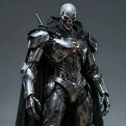 mecha wearing black torn cloak cloth exposing chrome internals wiring harness armored damaged. creepy decay style of Roger Deakins Jeremy Saulnier Newton Thomas Sigel Robert Elswit Greig Fraser trending rtx on ue4