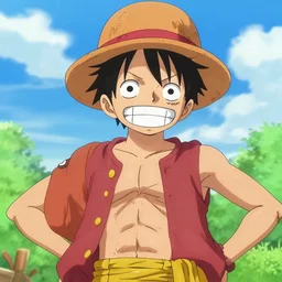 monkey d luffy by butch hartman