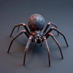 DMT entity, spider, trending on art station, 8k, 3d digital art