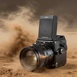 horrific photograph of the dust bown by ansel adams captured with phase one iq 3 1 0 0 mp digital back. post - processing photoshop excellence