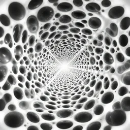 cell shaded optical illusion by dan hillier and ikeda royji