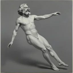 a painting by android jones and alex Grey of a karl marx transcending his humanity and becoming one with everything