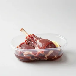 food photography of sous vide cooking minimalistic lamb