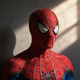 spiderman with the head of willem dafoe