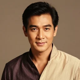portait of sombat matanee, he was a legendary thai singer, movie idol and director of the 1 9 6 0 - 7 0 s with over 2, 0 0 0 film credits and 2 0 0 song credits