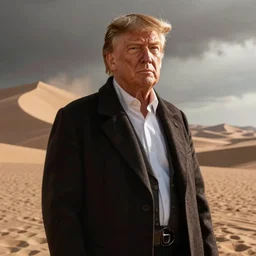 donald trump as baron harkonnen in jodorowsky ’ s dune, realistic concept art