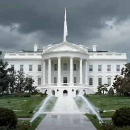 The White House by H.R. Giger. Borg.