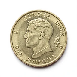 glittering coin