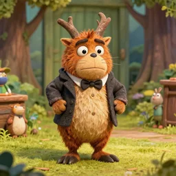 the gruffalo in suite, 4 k