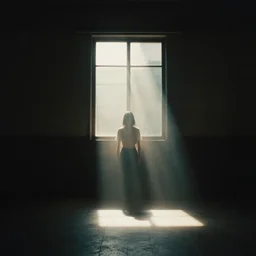 the power of the light into the light, cinematic scene