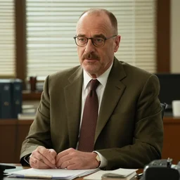 saul goodman in the office