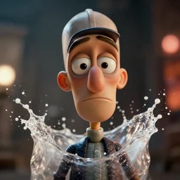 squidward in gears of war, splash art, movie still, detailed face, photorealistic facial features, cinematic lighting, dramatic, octane render, long lens, shallow depth of field, bokeh, anamorphic lens flare, 8 k, hyper detailed, 3 5 mm film grain
