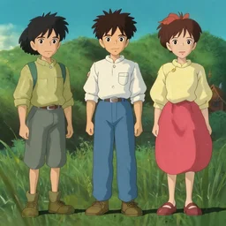 character design by ghibli and wlop and rebecca sugar
