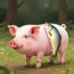 pig and fish hybrid