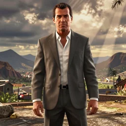 A screenshot of George Lopez in GTA San Andreas.