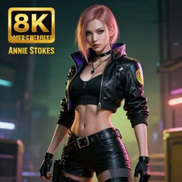 cyberpunk beautiful assassin, highly detailed, 4 k, hdr, smooth, sharp focus, high resolution, award - winning photo, illustrated by anne stokes, photorealistic
