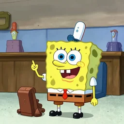 court artist image of spongebob on trial