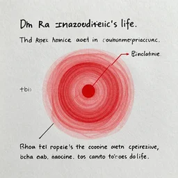 the red noise meaning of a schizophrenic's life