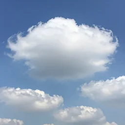 clouds in the style of House (1977)