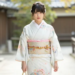 photo of a beautiful kimono